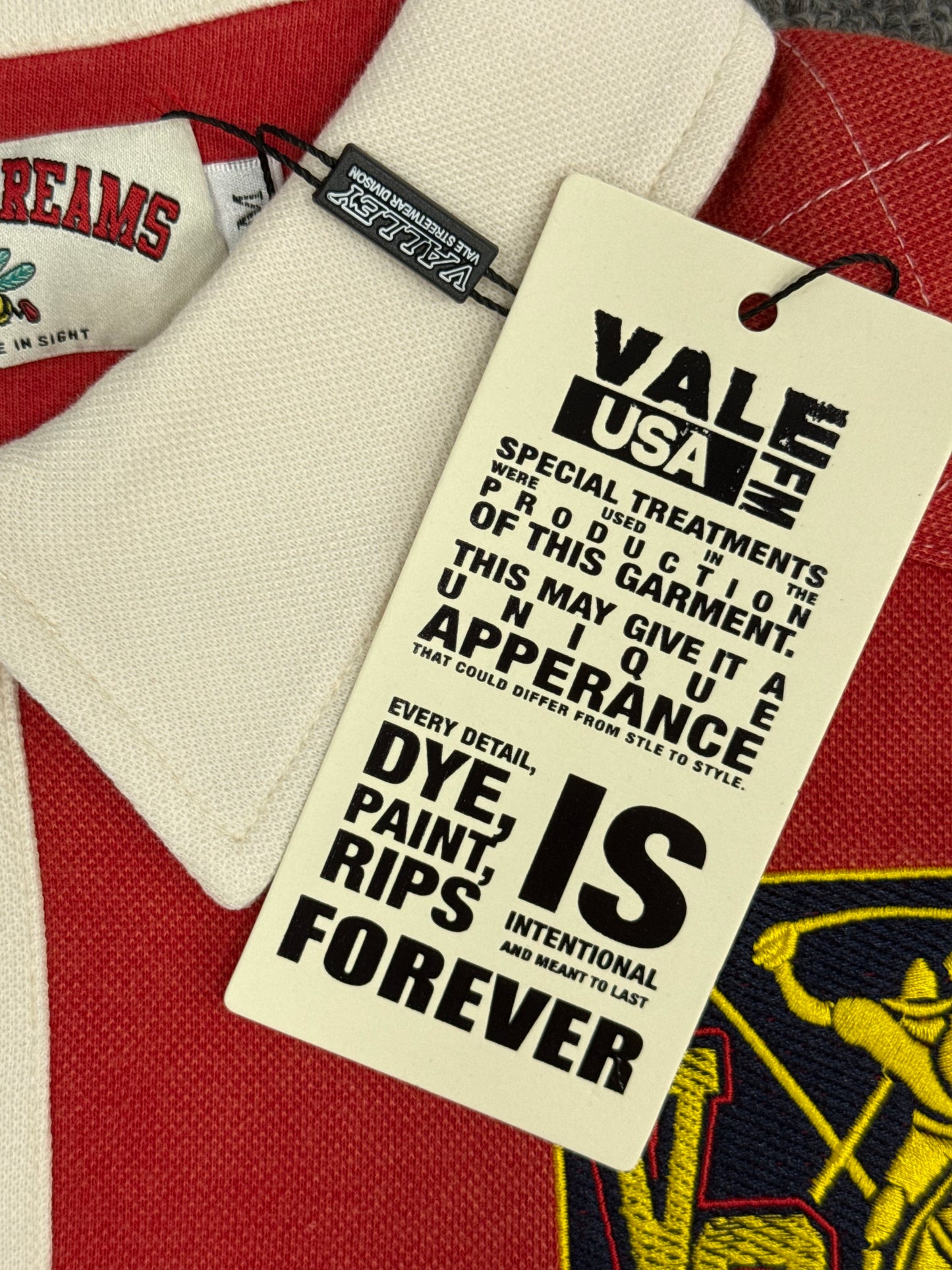 Vale Forever Dreams Rugby 'Red'