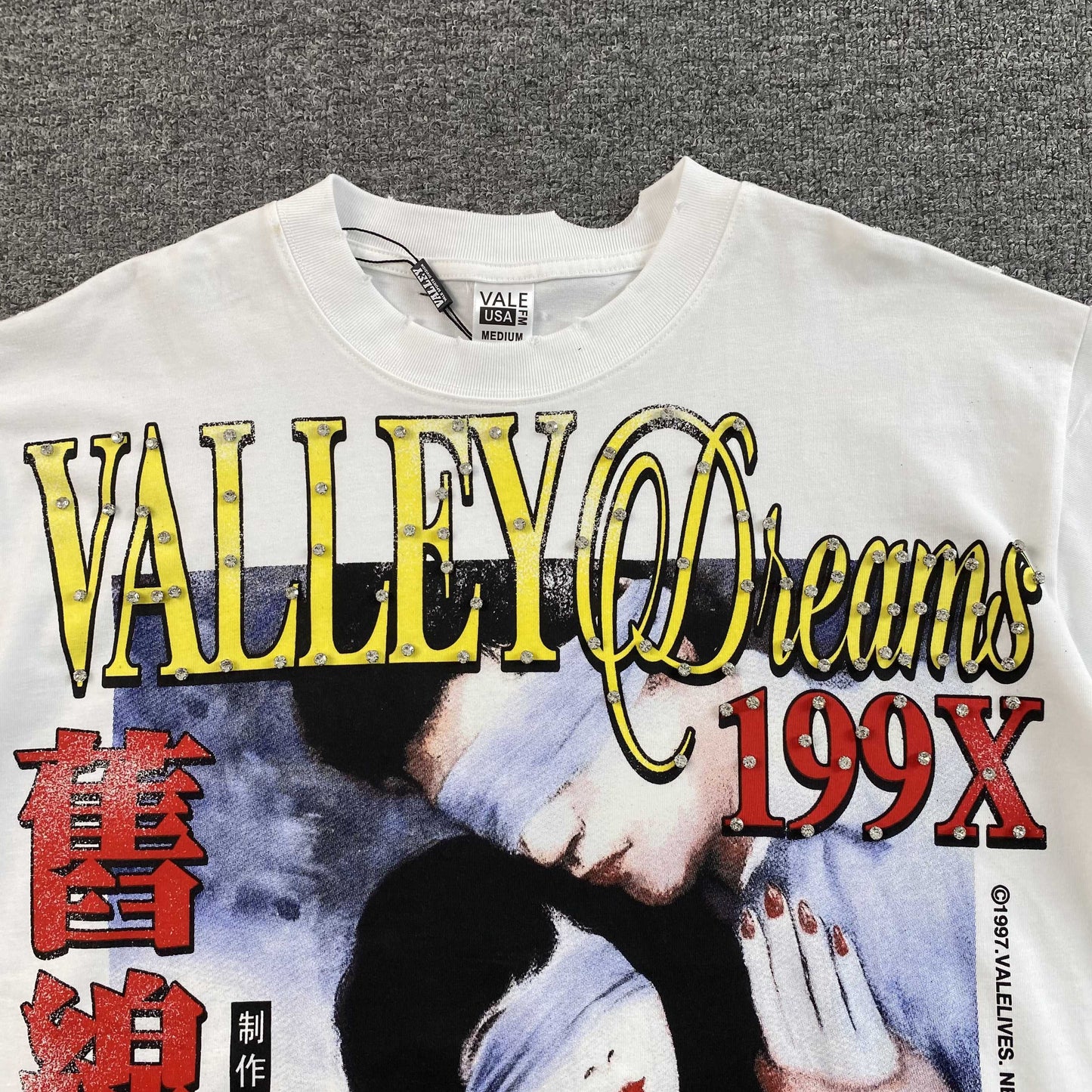 Vale Forever Bling Love Tee 'White