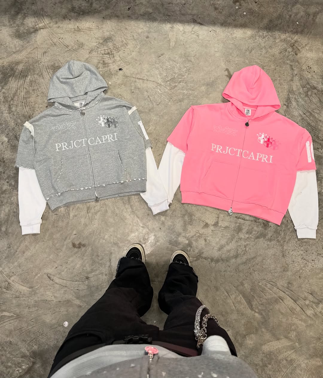 Project fútbol thermal zipups