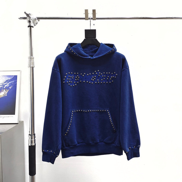 Sp5der FW25 Punk V3 Studded Hoodie