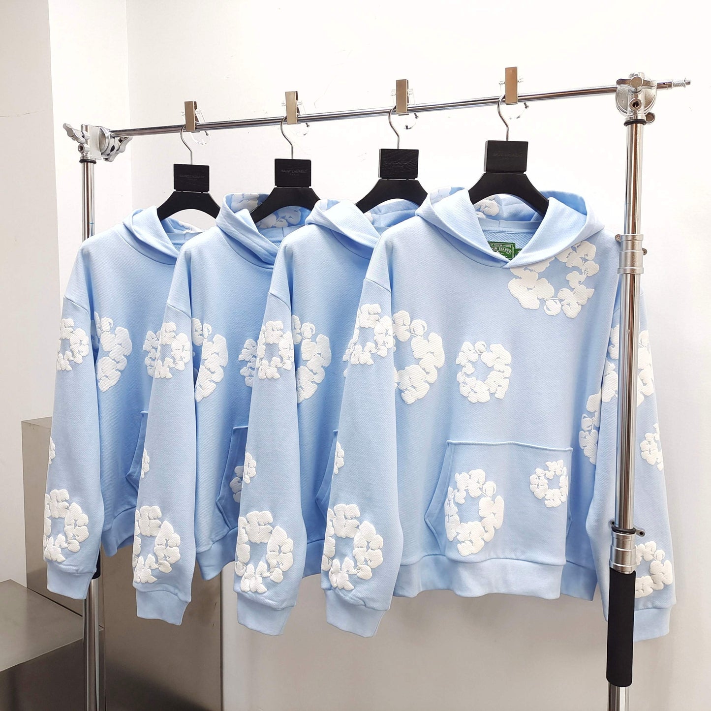 Denim Tears light blue hoodie