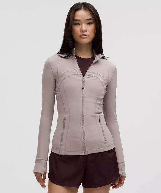 Lululemon Mauve Grey Define Jacket Nulu