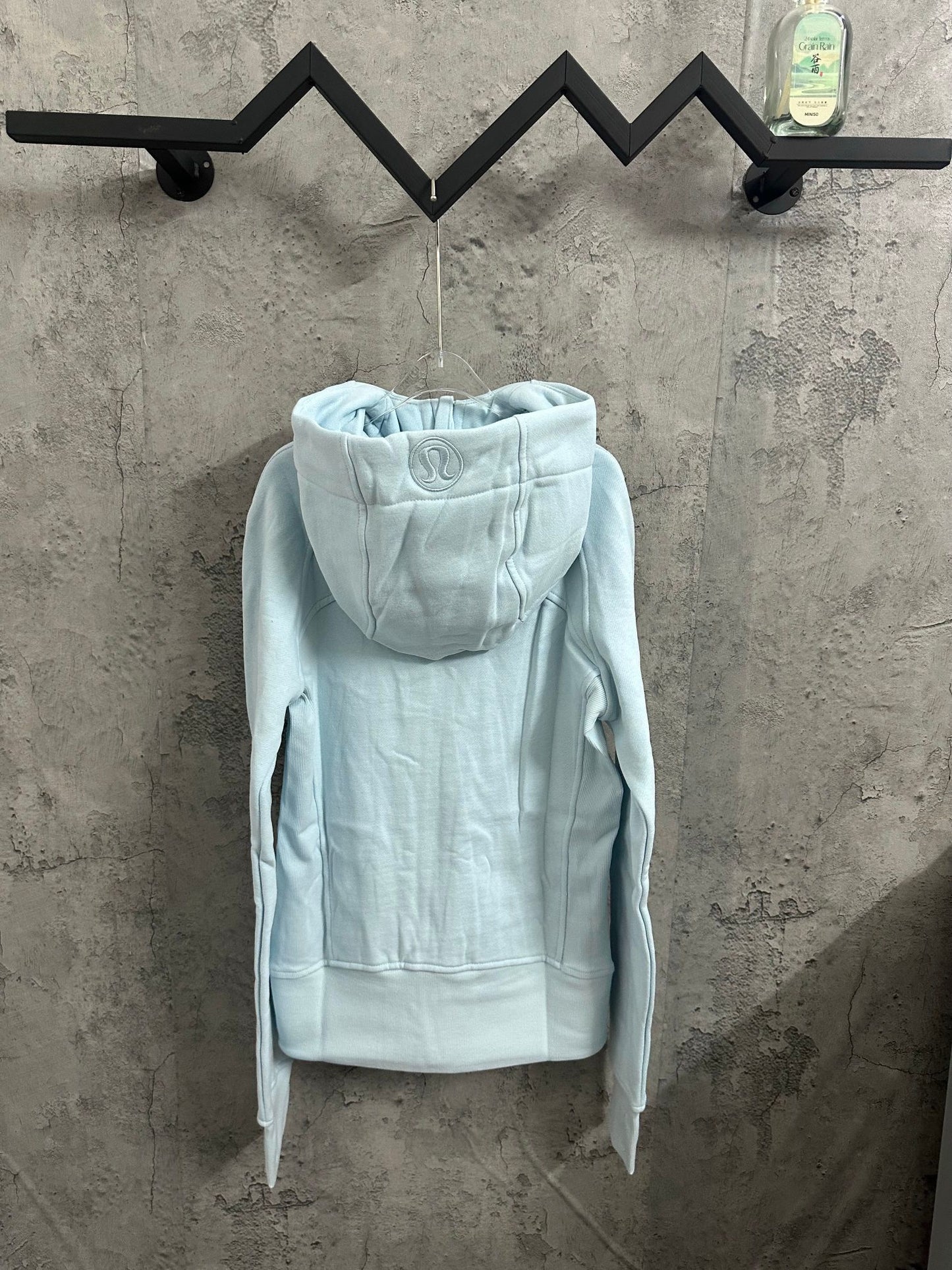 Lululemon light blue scuba jacket