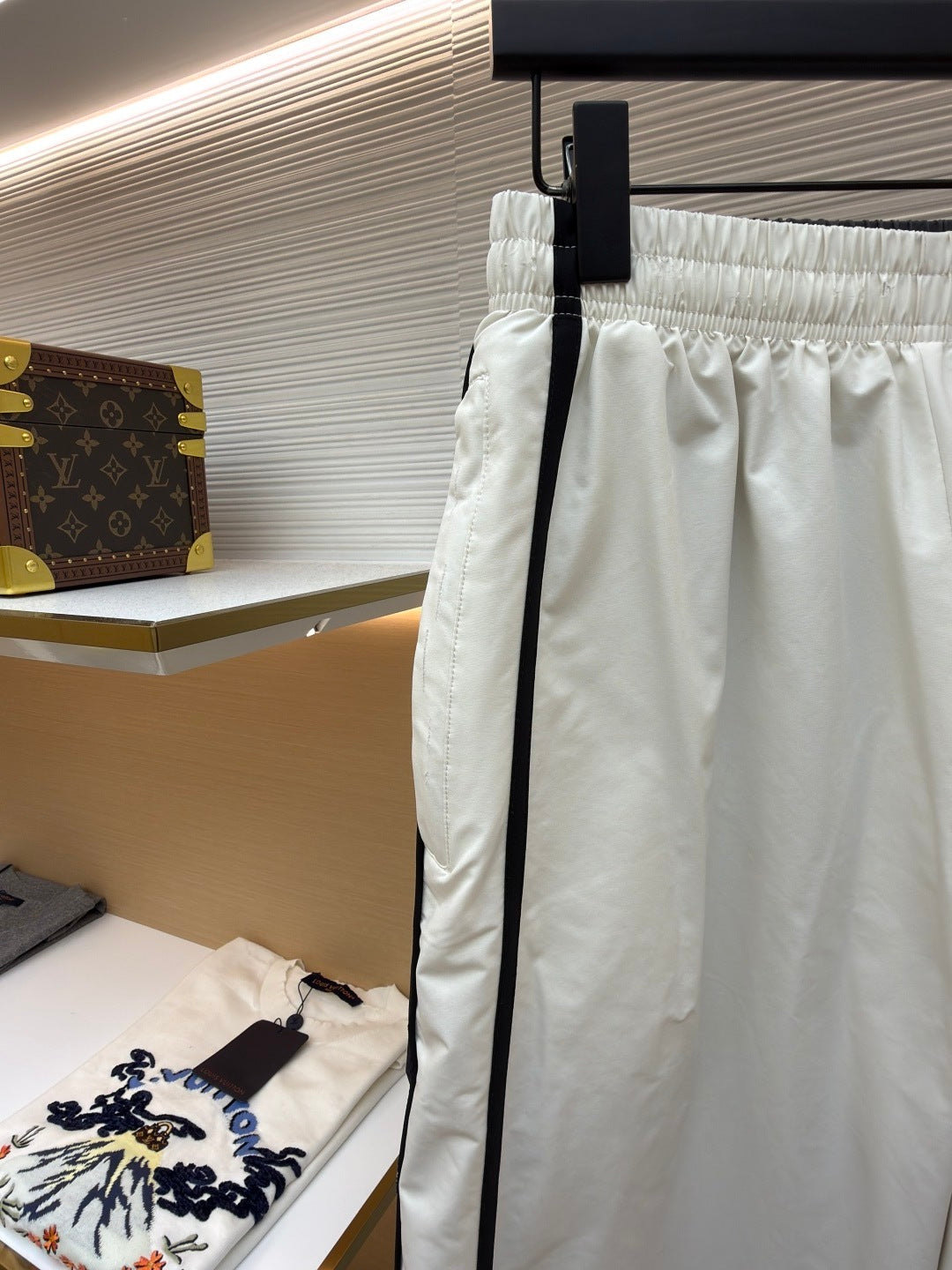 Balenciaga Loop Sports Track Pants white