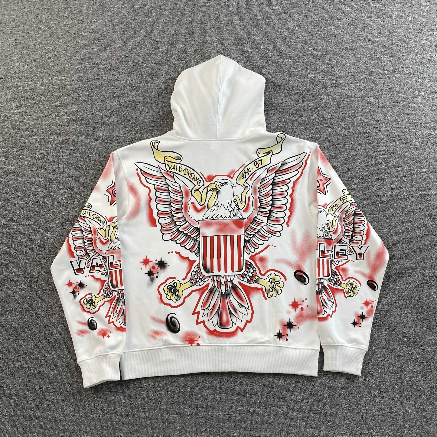 Vale Forever flag hoodies