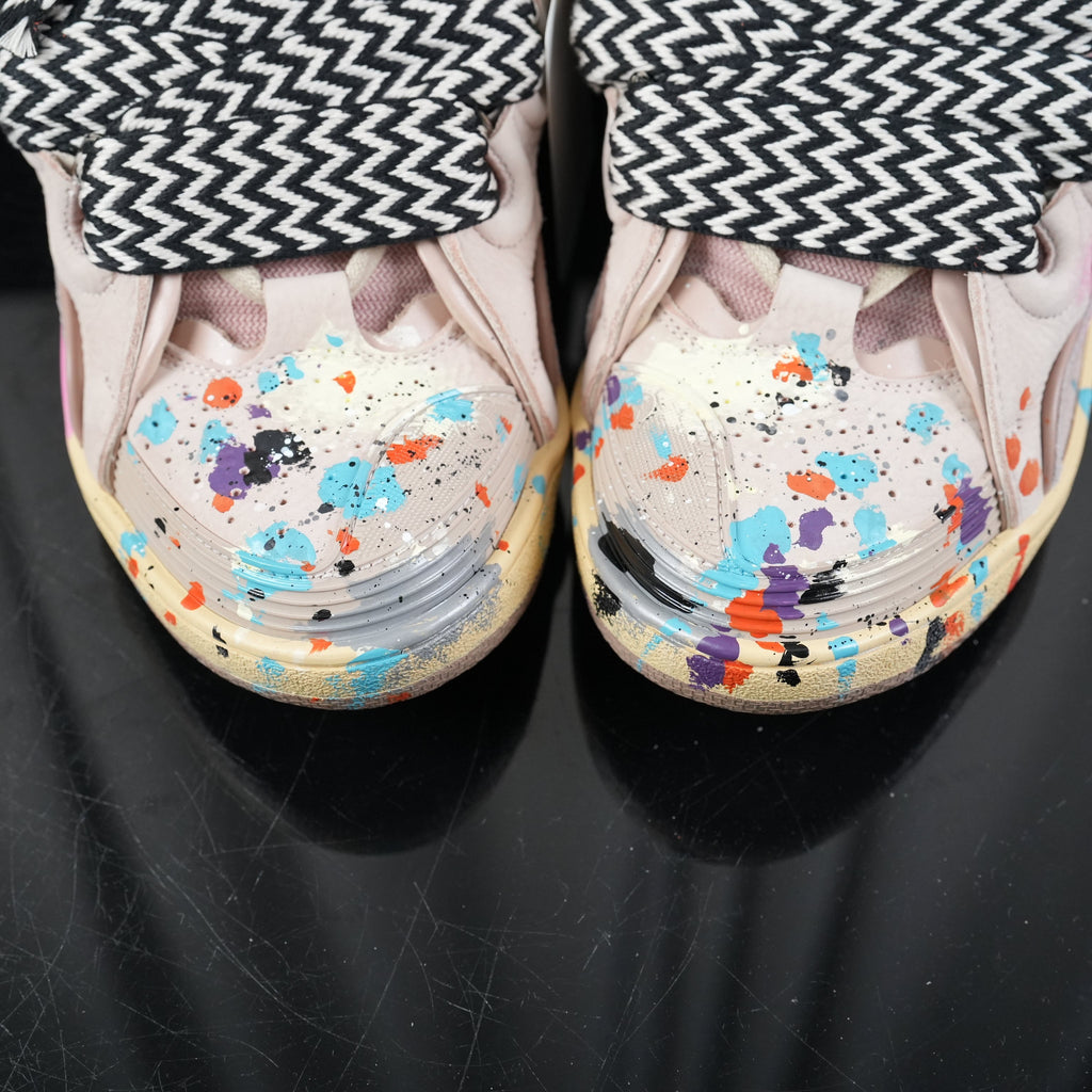 Gallery Dept. x Lanvin Curb Light Sneakers 'Paint Drip - Pale Pink'
