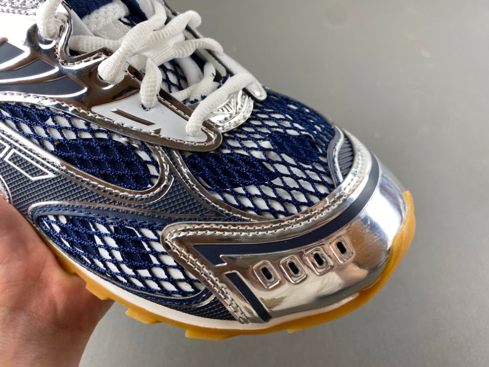 Bottega venta orbit dark blue and sliver