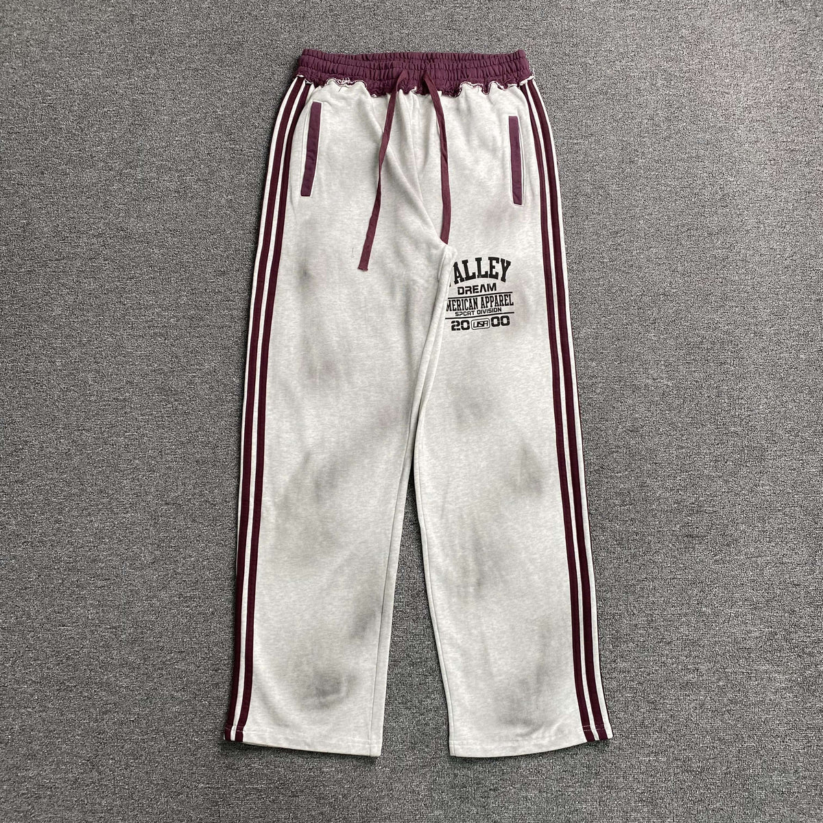 Vale dreams Forever Distressed Sweatpants American apparel sports division
