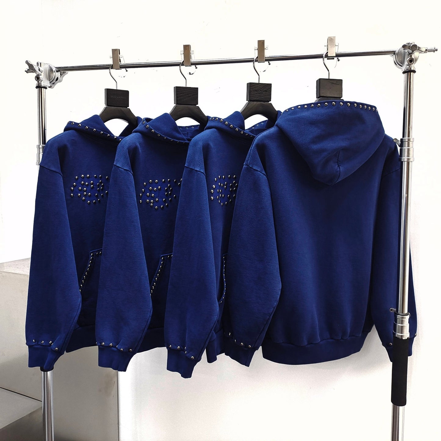 Sp5der FW25 Punk V3 Studded Hoodie