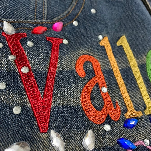 Vale Forever Ice Cream Jorts 'Light Rinse'
