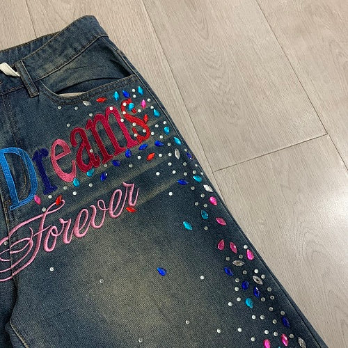 Vale Forever Ice Cream Jorts 'Light Rinse'