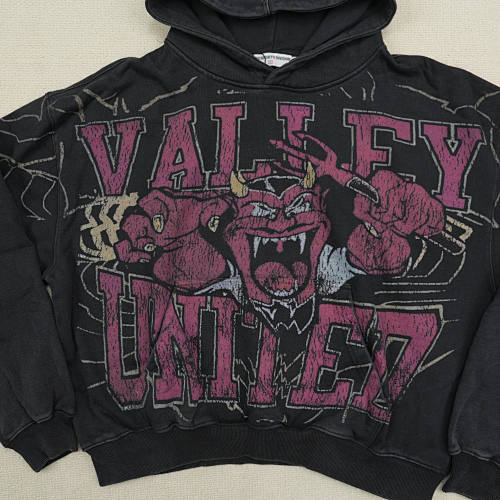 Vale Forever Valley Mascot Pullover Hoodie 'Black/Red'