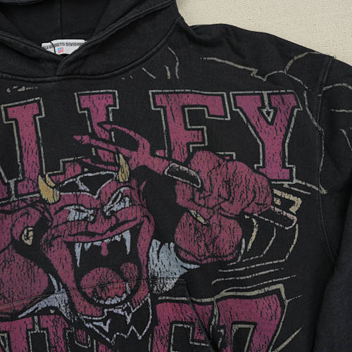 Vale Forever Valley Mascot Pullover Hoodie 'Black/Red'