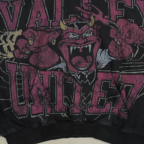 Vale Forever Valley Mascot Pullover Hoodie 'Black/Red'