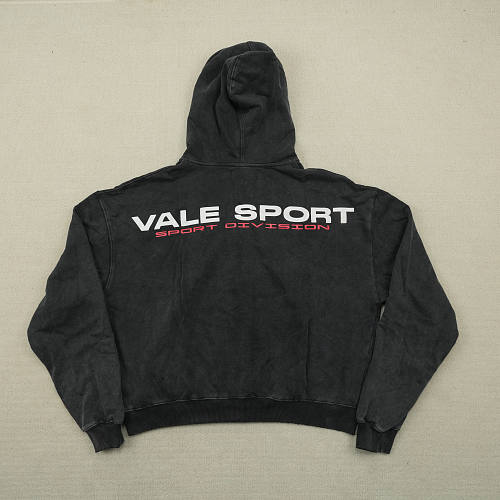 Vale Forever Staple Zip Up Hoodie Faded/Black
