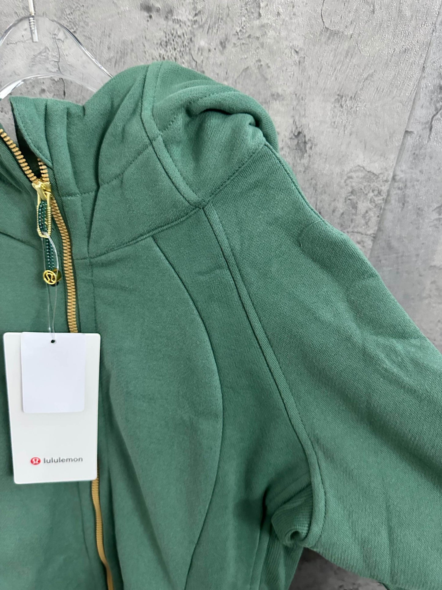 Lululemon sage green  scuba jacket