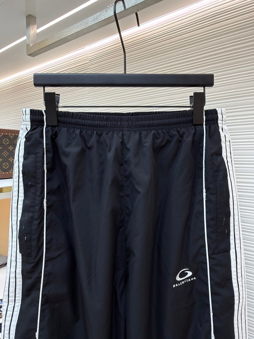 Balenciaga Loop Sports Track Pants black