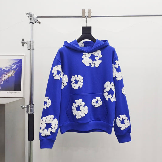 Dark blue denim tears hoodie