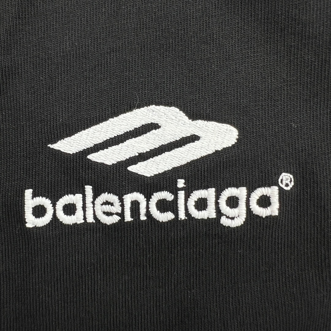 Balenciaga Paris Soccer Long Sleeve Oversized Jersey