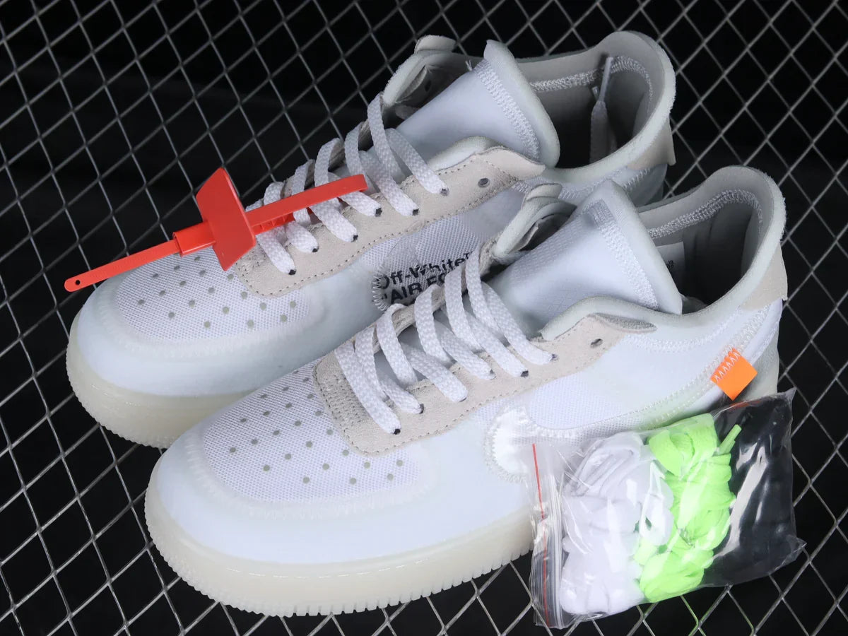White off white Air Force 1