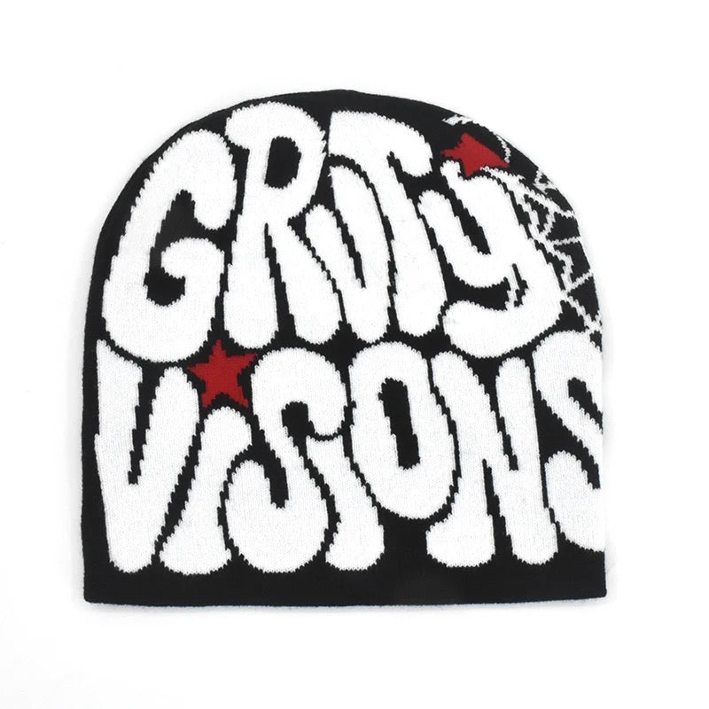 Gravity vision y2k beanies