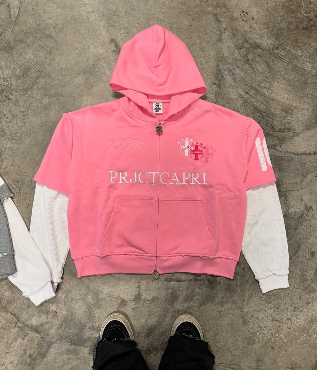 Project fútbol thermal zipups