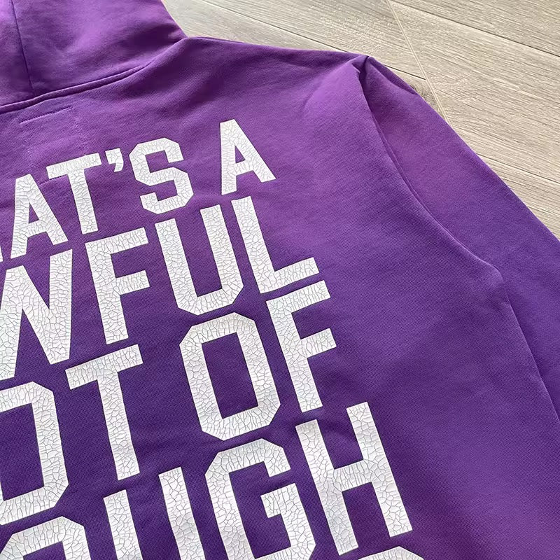 Purple that’s awful lotta cough syrup hoodie