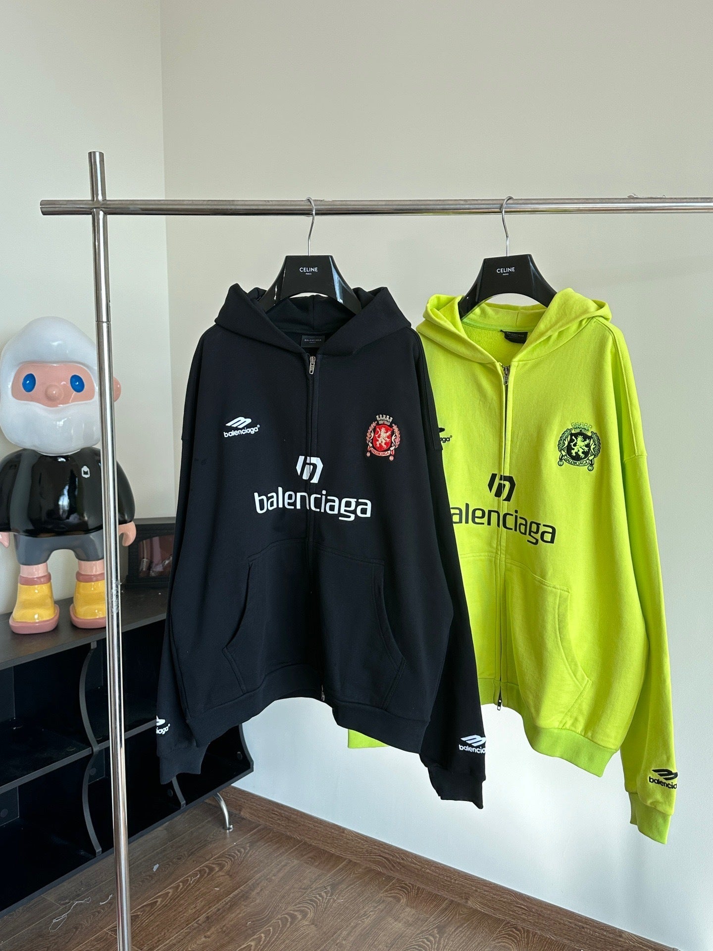 Balenciaga Paris soccer hoodies