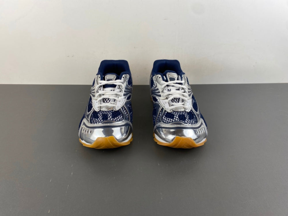 Bottega venta orbit dark blue and sliver