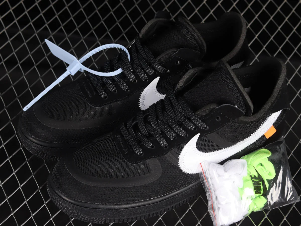 Black  off white Air Force 1
