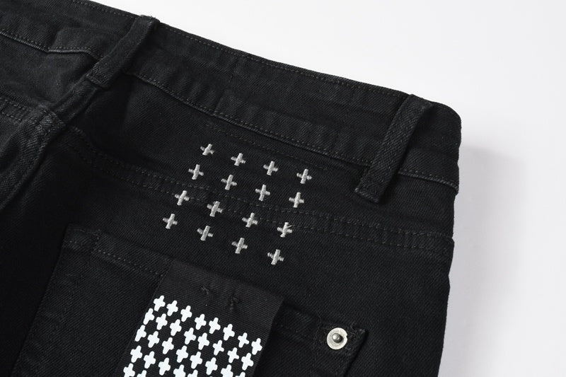 KSUBI denim black  skinny jeans