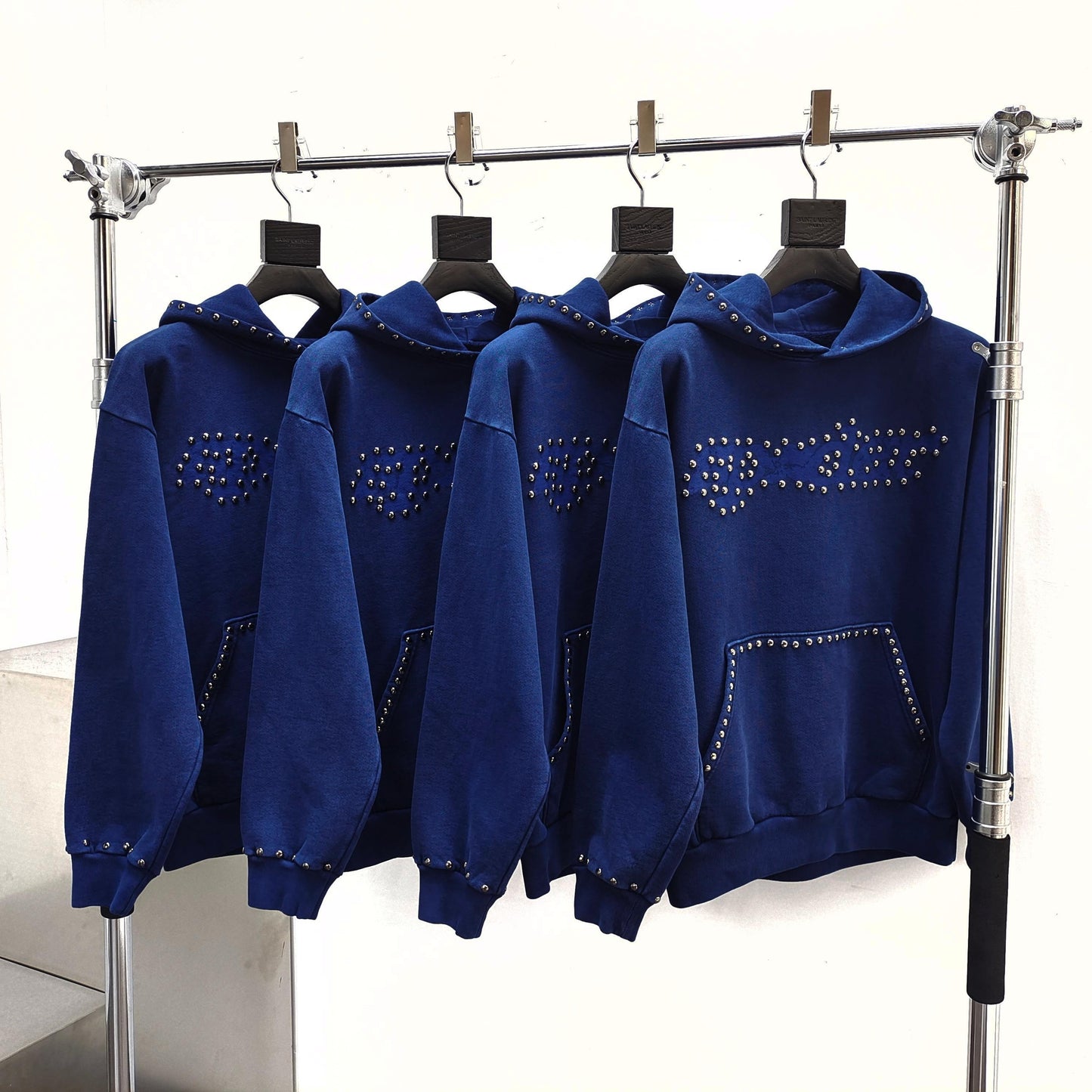 Sp5der FW25 Punk V3 Studded Hoodie