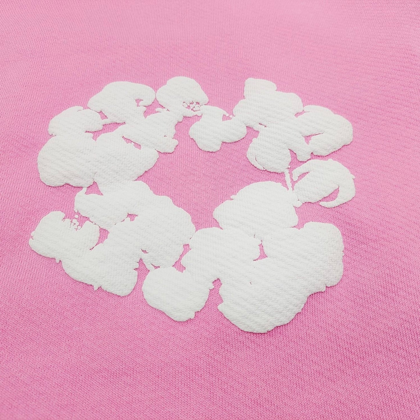 Pink  denim tears hoodie