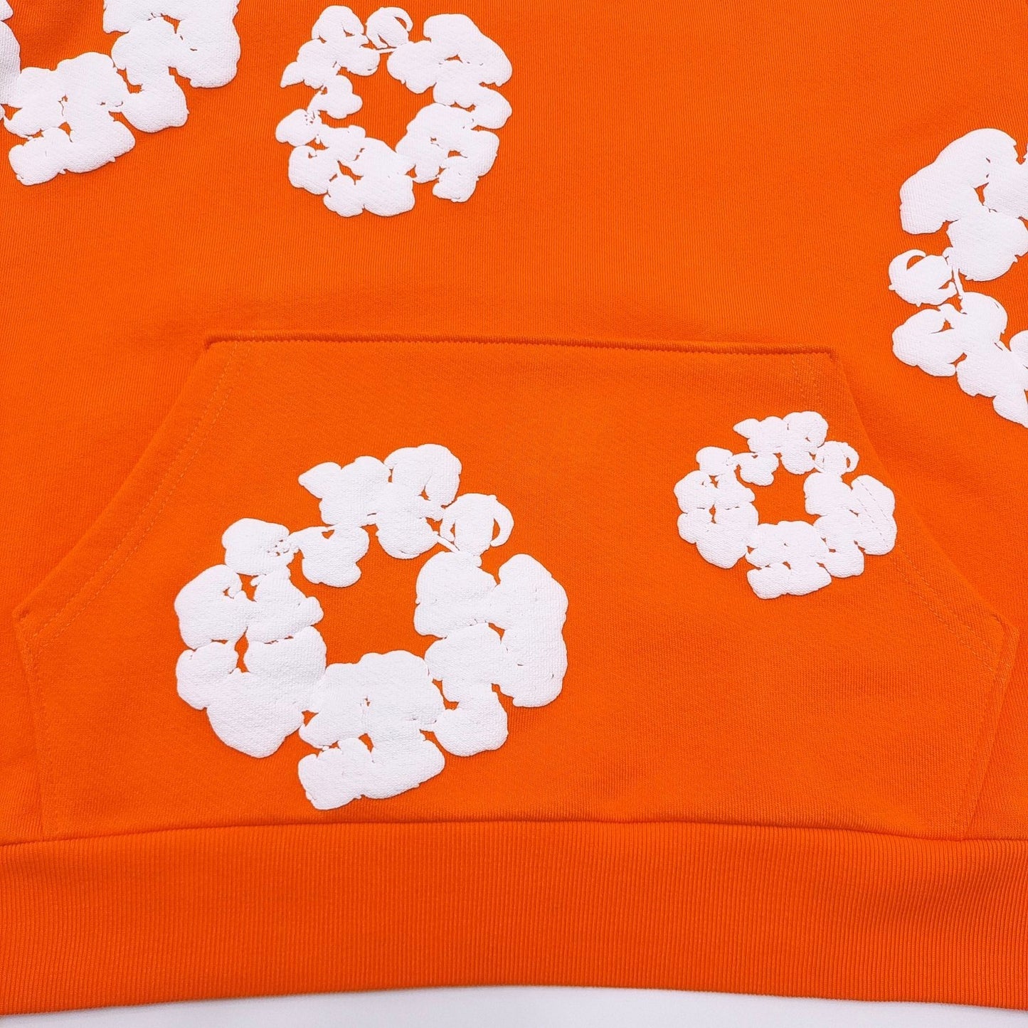 Denim Tears orange hoodie