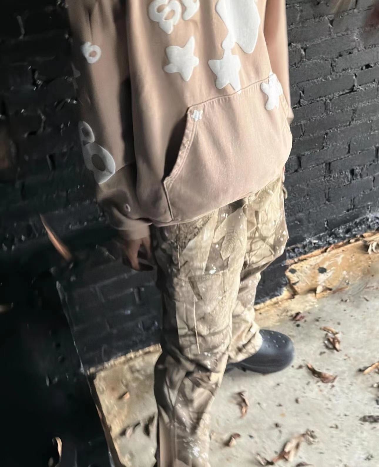 Sp5der Beluga Hoodie 'Sand'