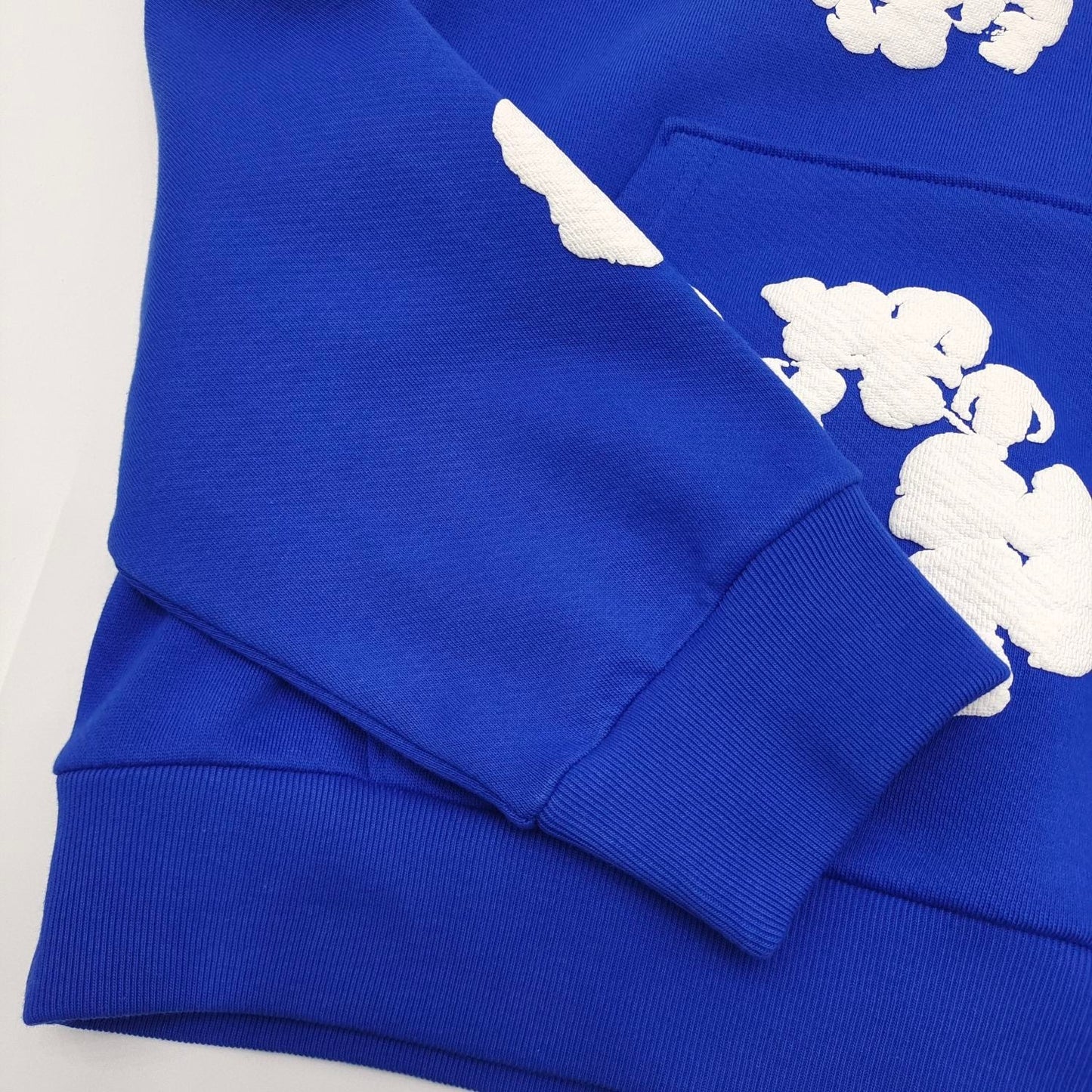 Dark blue denim tears hoodie