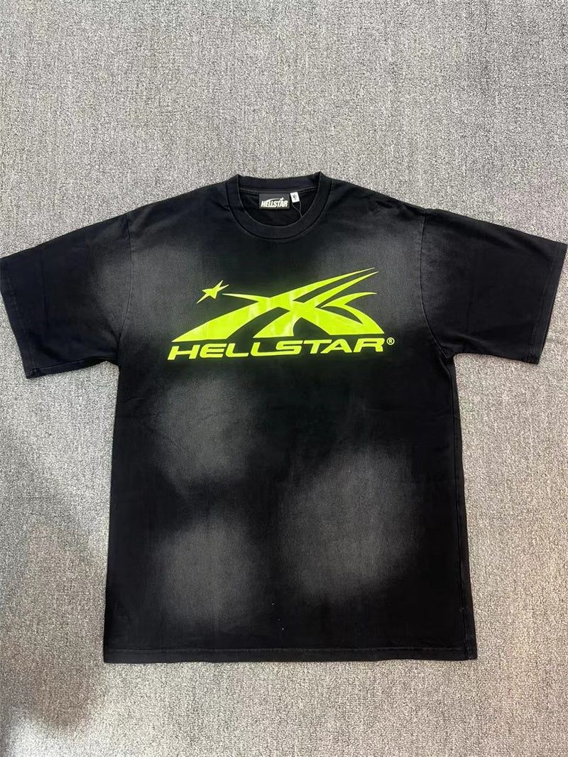 Hellstar sports black and green tee