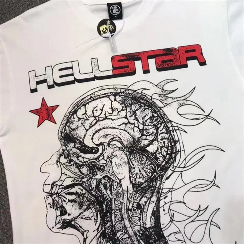 Hellstar Hellstar Human Development cranium T-shirt