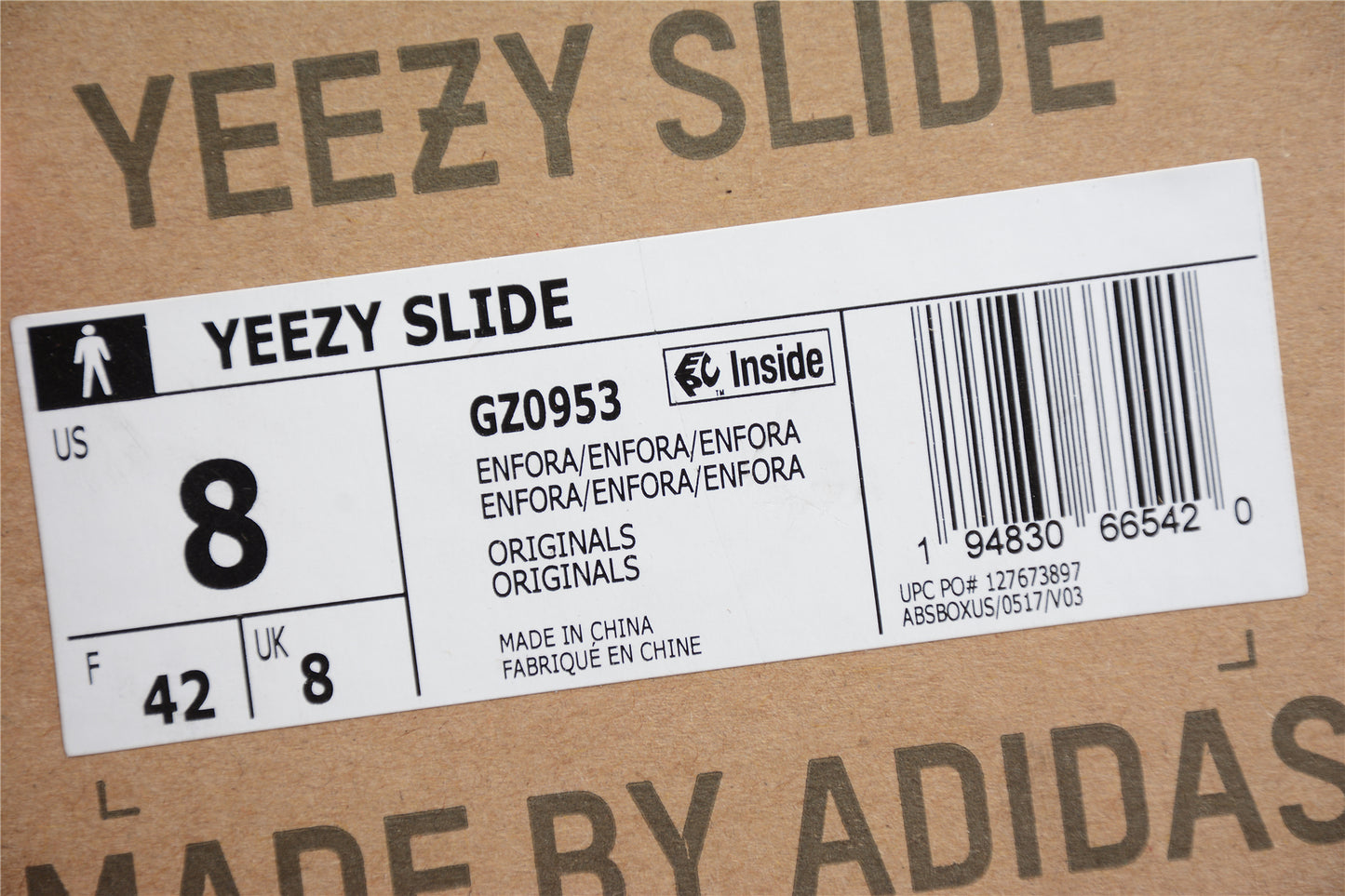 Yeezy slides orange