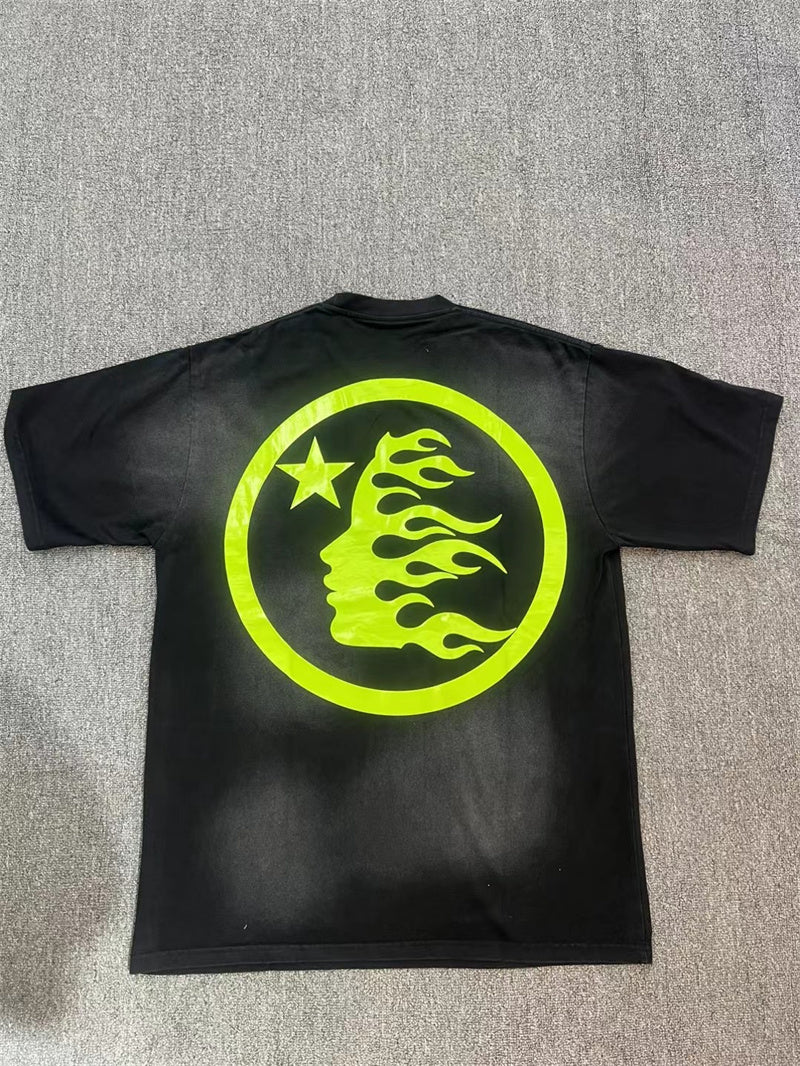 Hellstar sports black and green tee