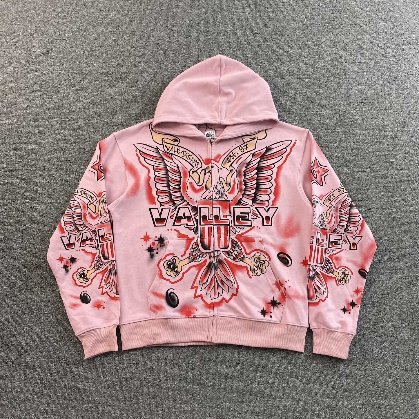 Vale Forever flag hoodies