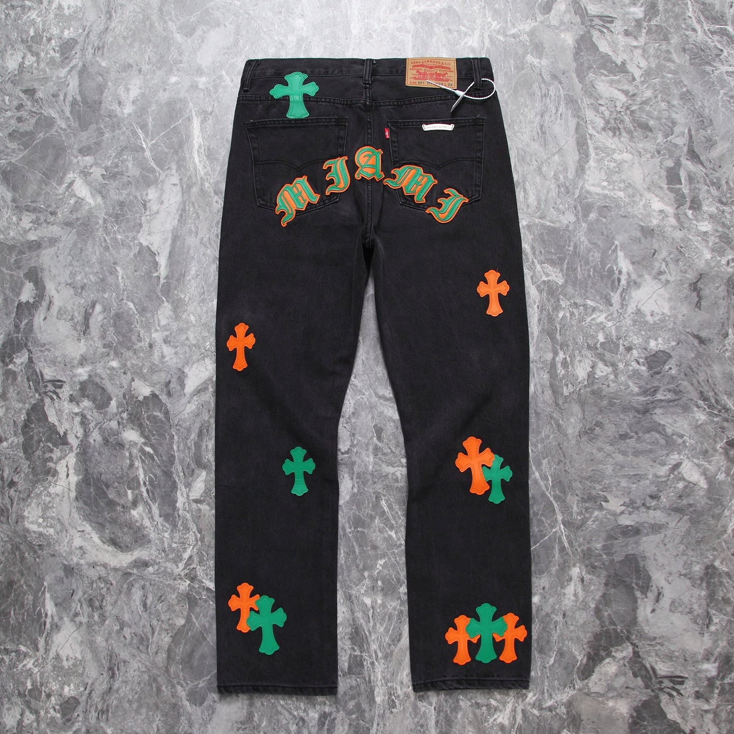 CHROME HEARTS MIAMI CITY JEANS