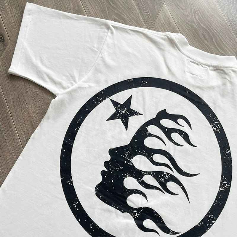 Hellstar sports black & white tee