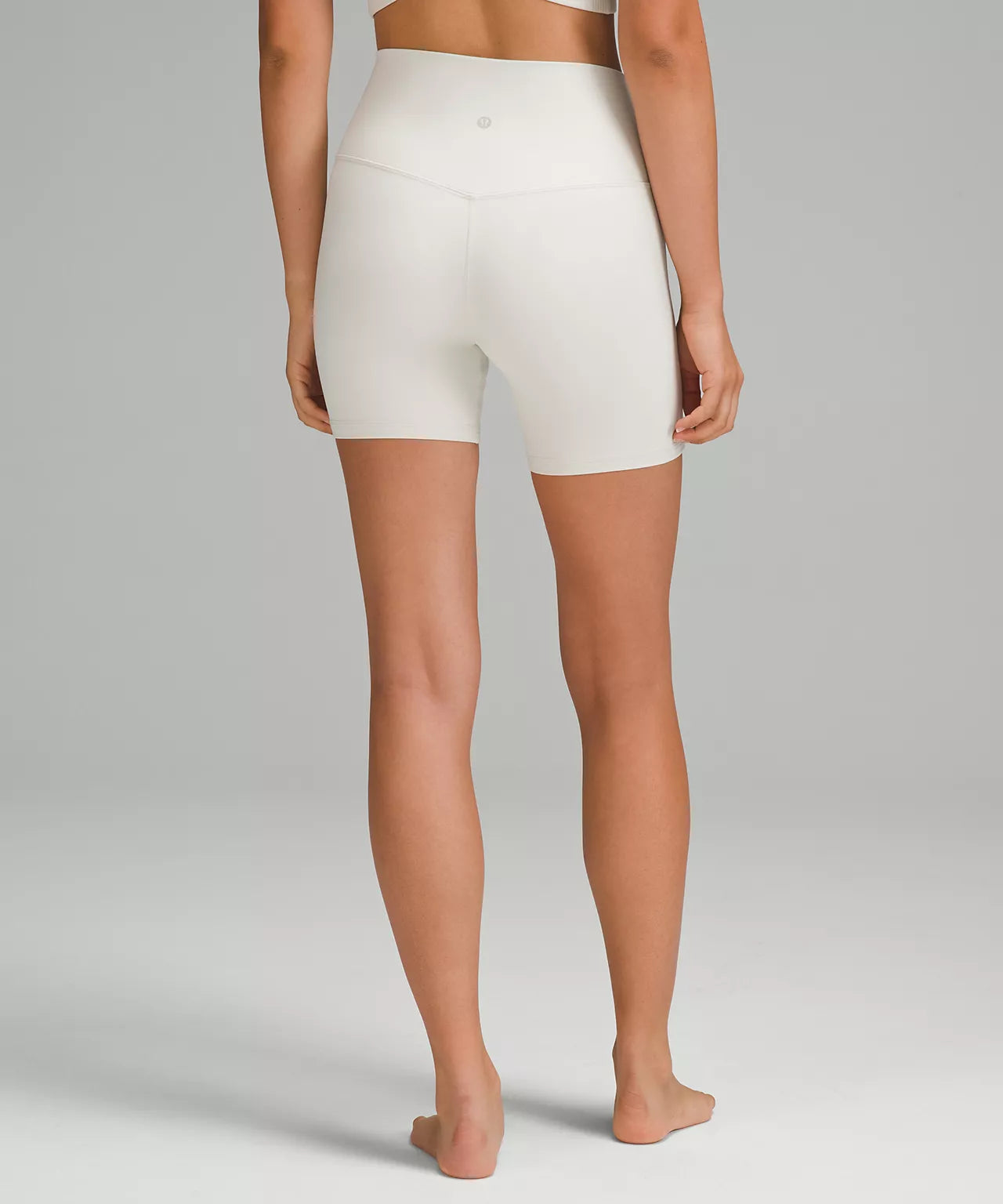 Lululemon bone high rise shorts