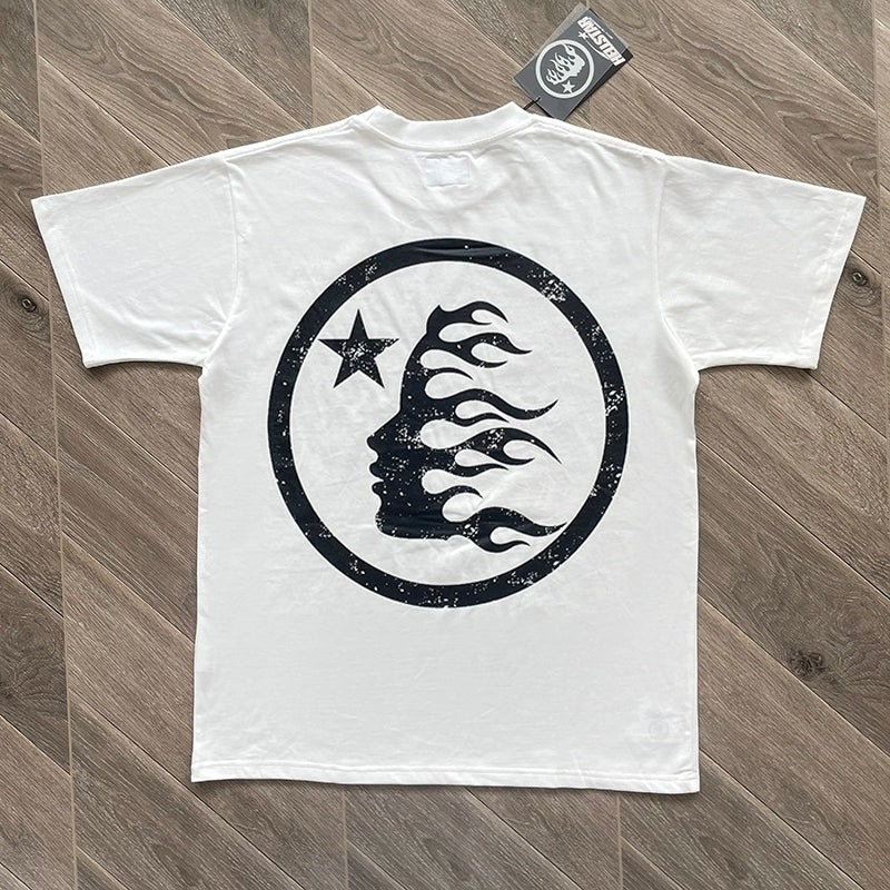 Hellstar sports black & white tee