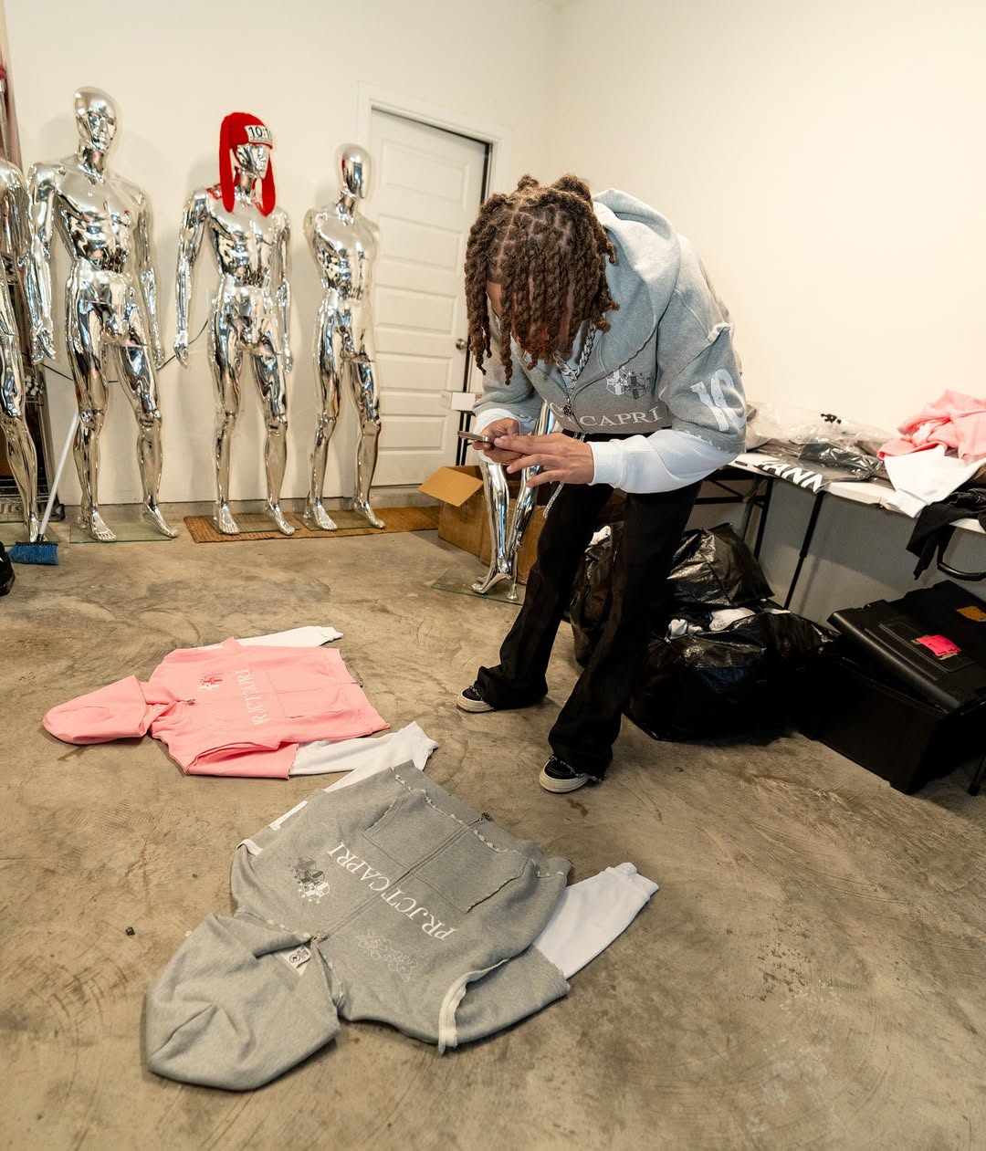 Project fútbol thermal zipups