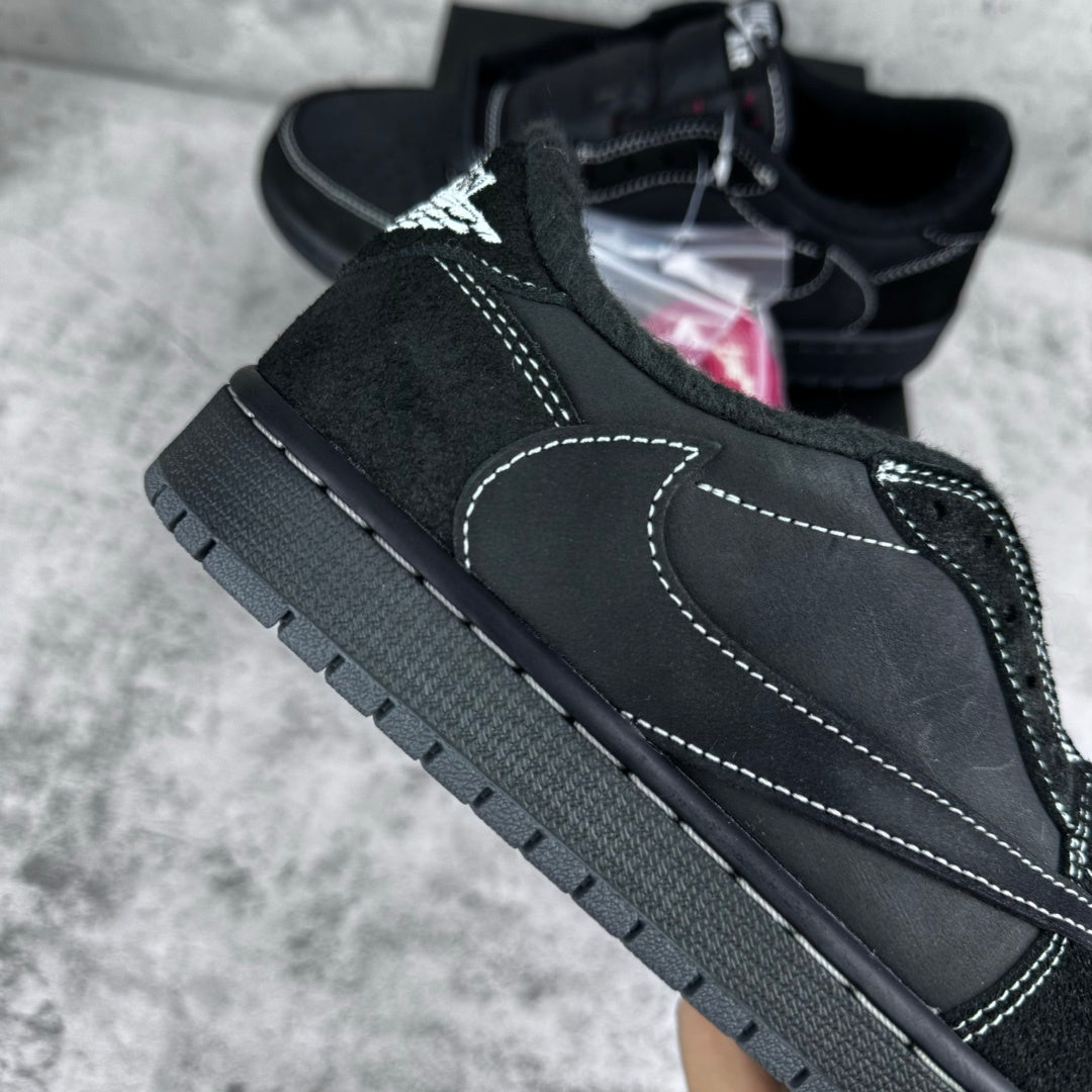 Travis Scott x Air Jordan 1 Retro Low OG SP Black Phantom