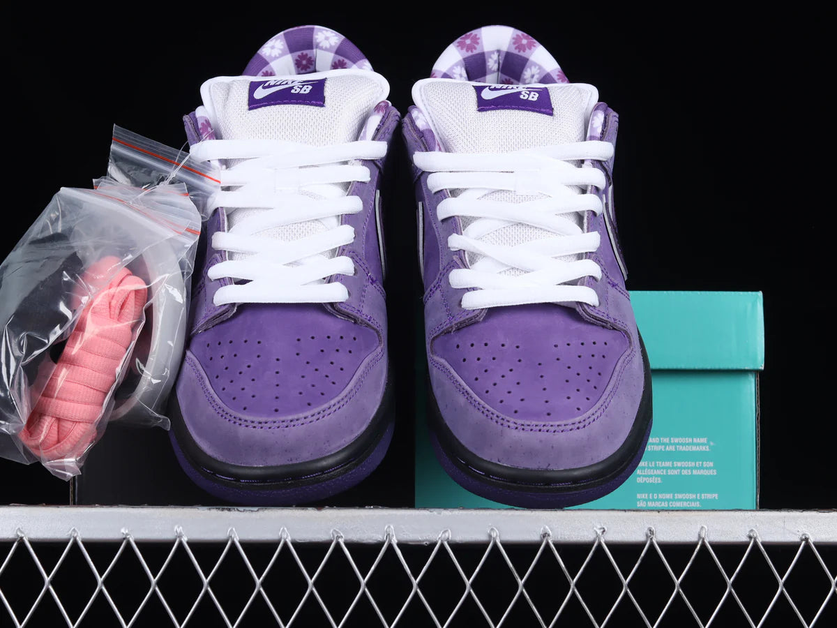 SB purple lobster dunks