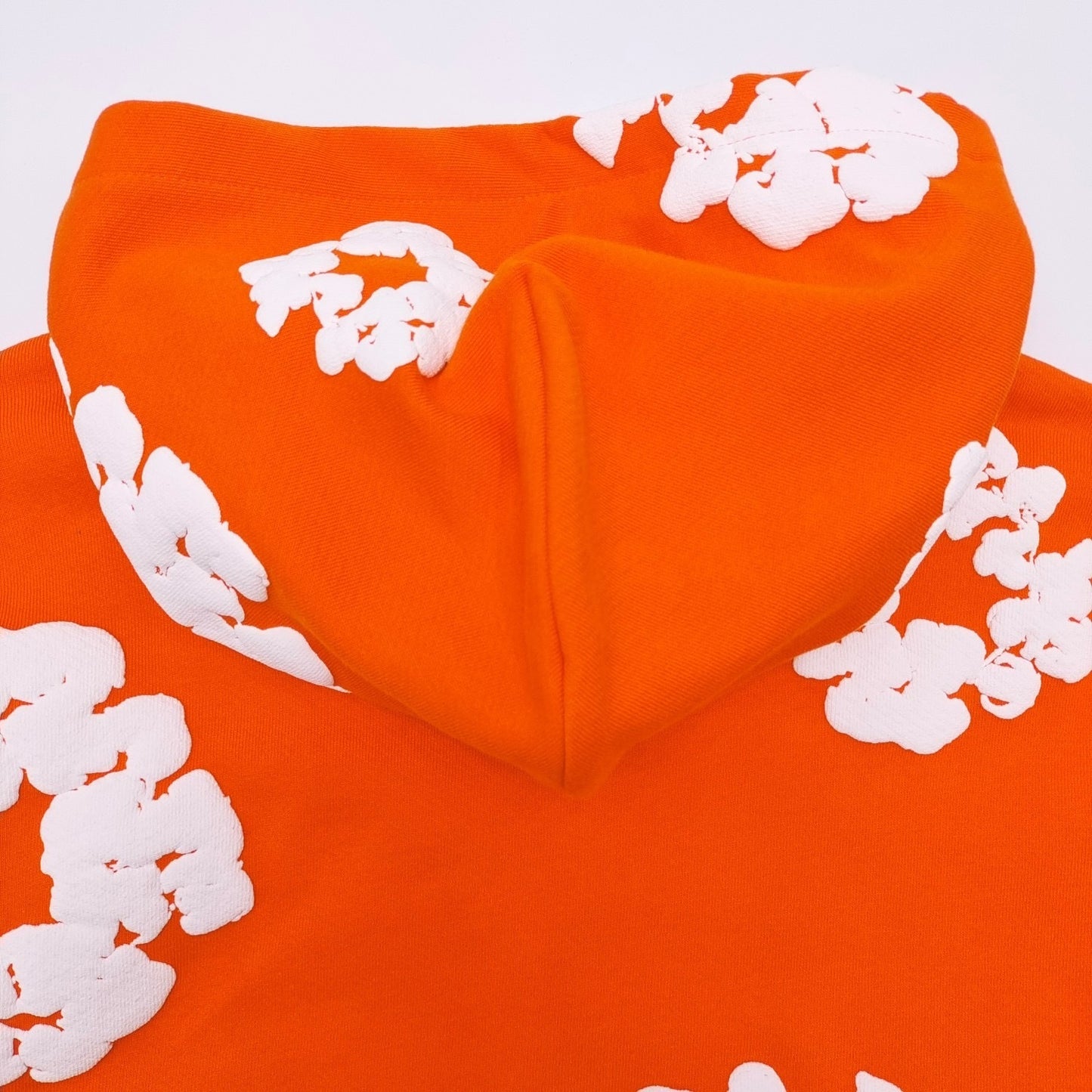 Denim Tears orange hoodie