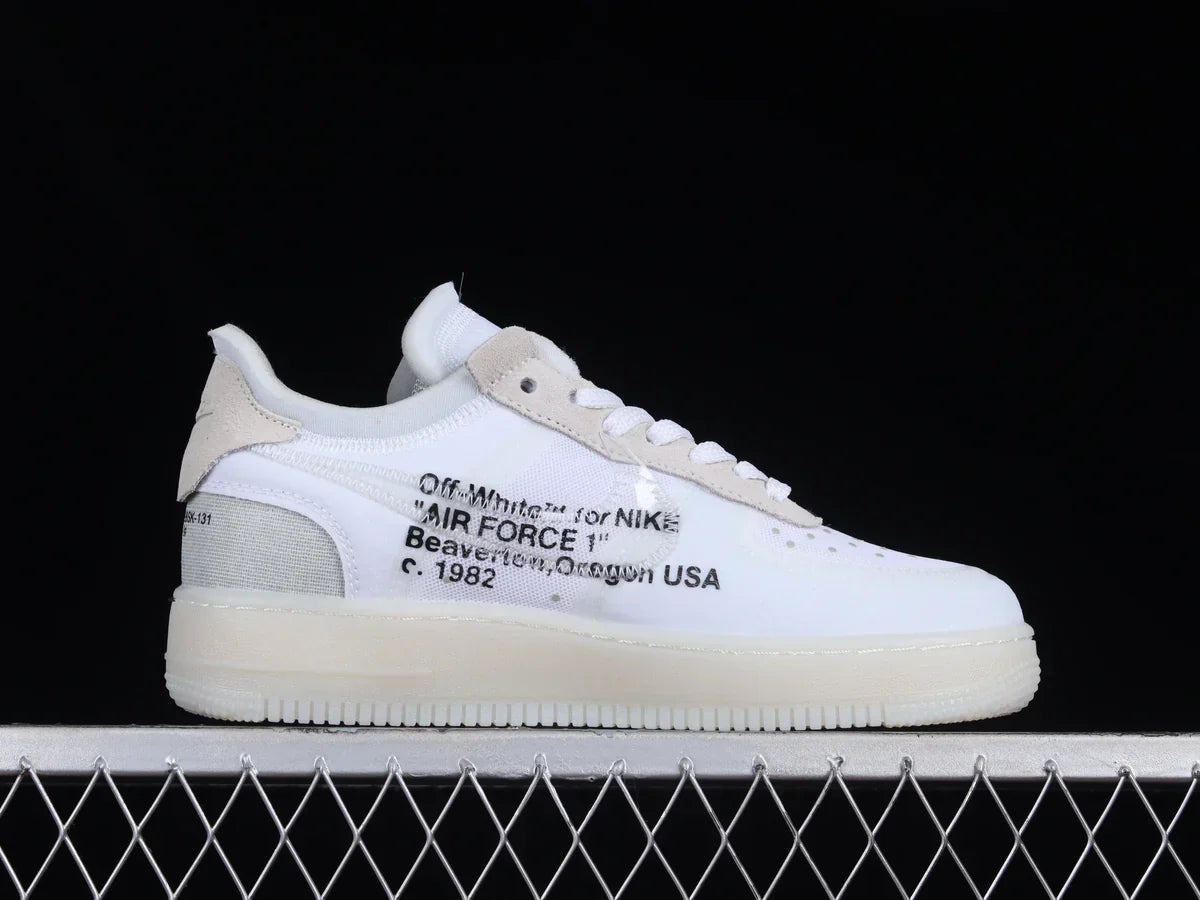 White off white Air Force 1